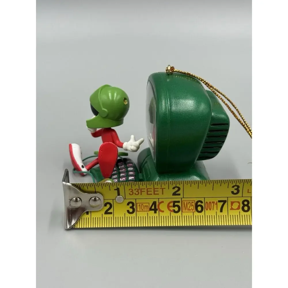 Vintage Looney Tunes Marvin The Martian with Computer Christmas Ornament